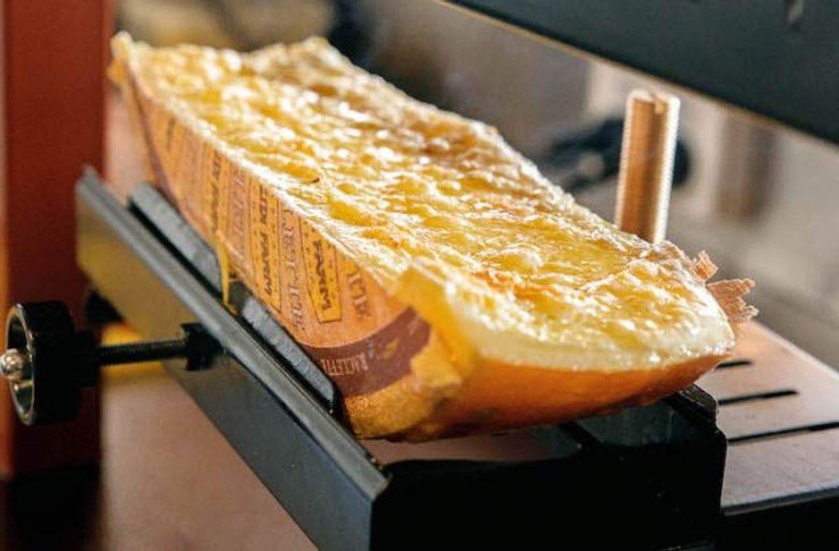 Raclette - Melted Swiss Cheese Delight